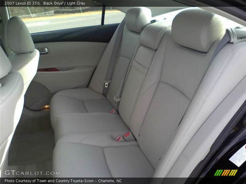 Black Onyx / Light Gray 2007 Lexus ES 350