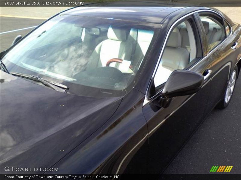 Black Onyx / Light Gray 2007 Lexus ES 350