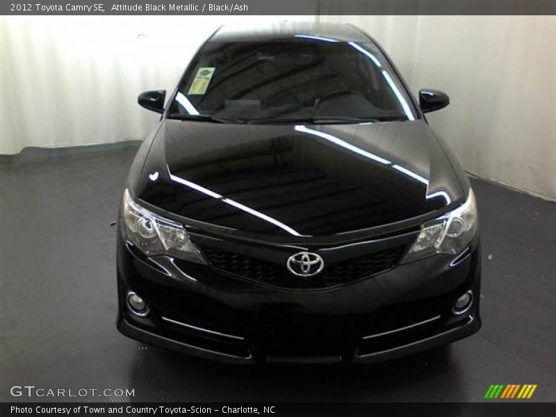 Attitude Black Metallic / Black/Ash 2012 Toyota Camry SE