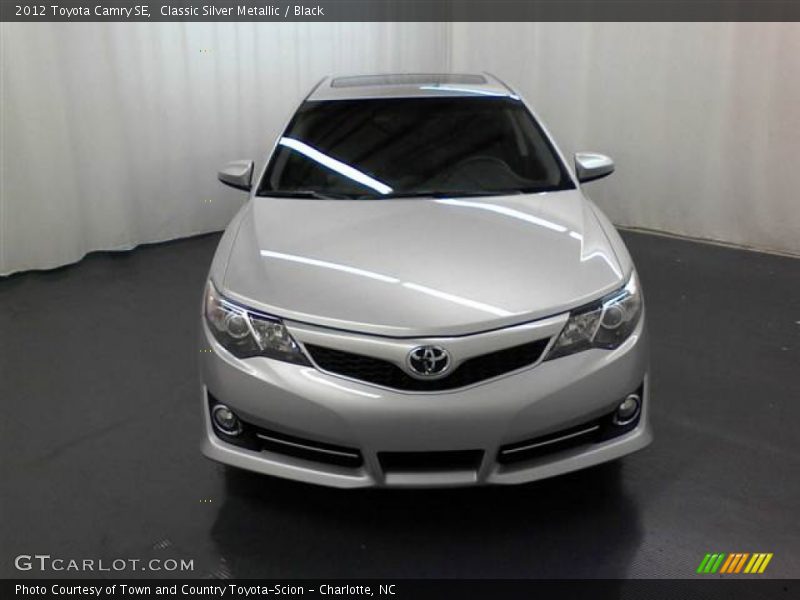 Classic Silver Metallic / Black 2012 Toyota Camry SE