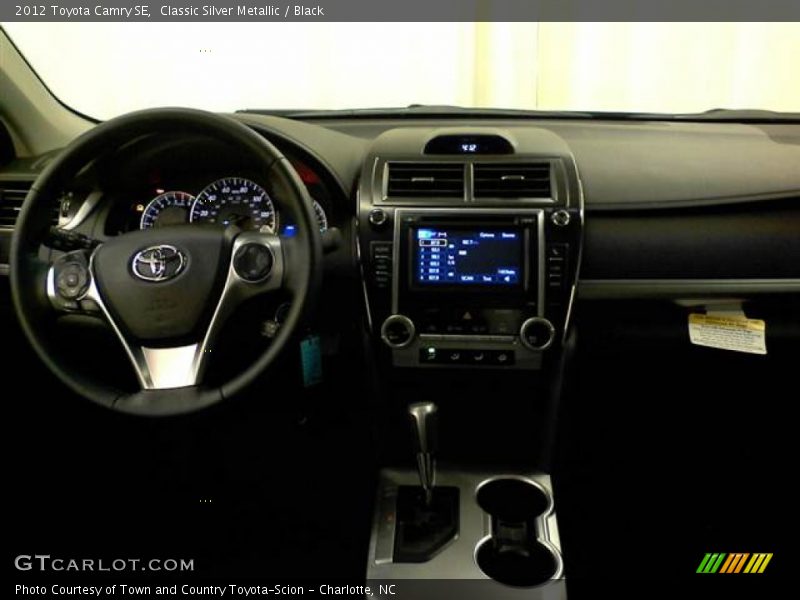 Classic Silver Metallic / Black 2012 Toyota Camry SE
