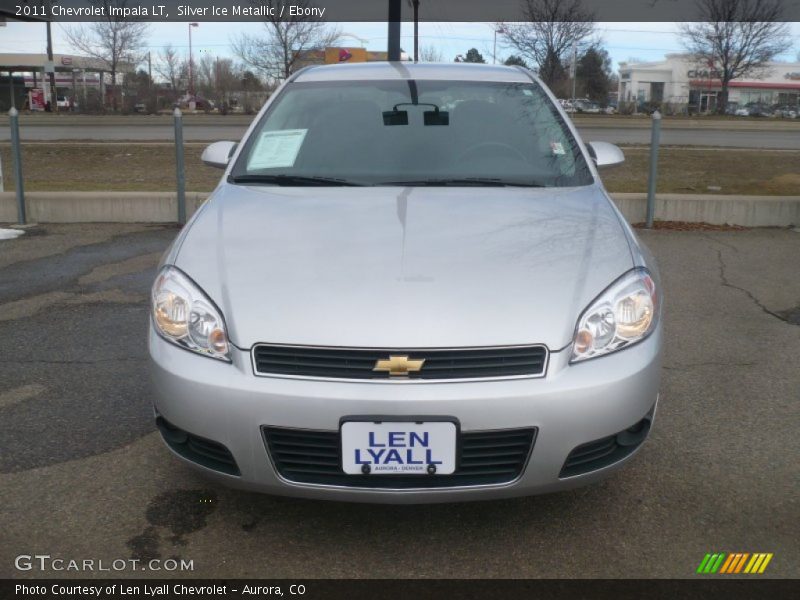 Silver Ice Metallic / Ebony 2011 Chevrolet Impala LT