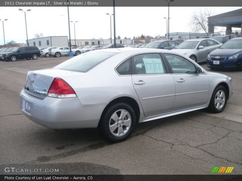Silver Ice Metallic / Ebony 2011 Chevrolet Impala LT