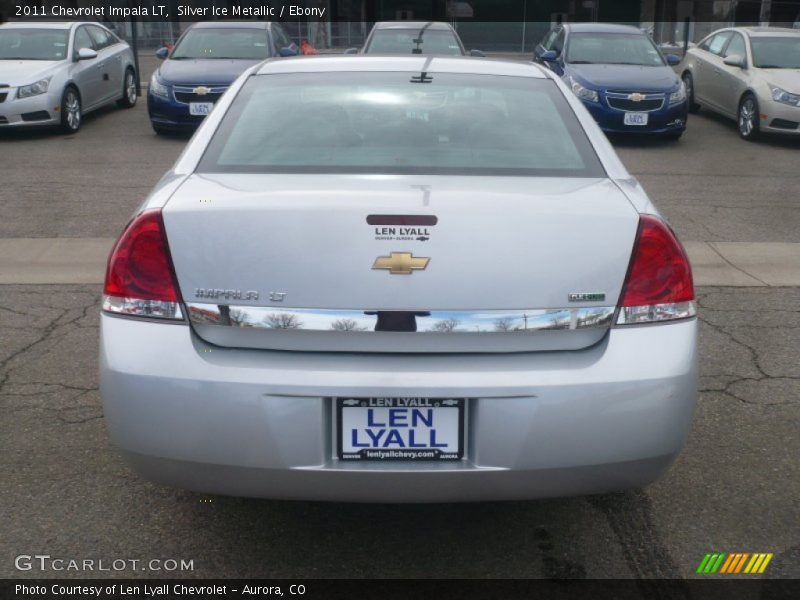 Silver Ice Metallic / Ebony 2011 Chevrolet Impala LT