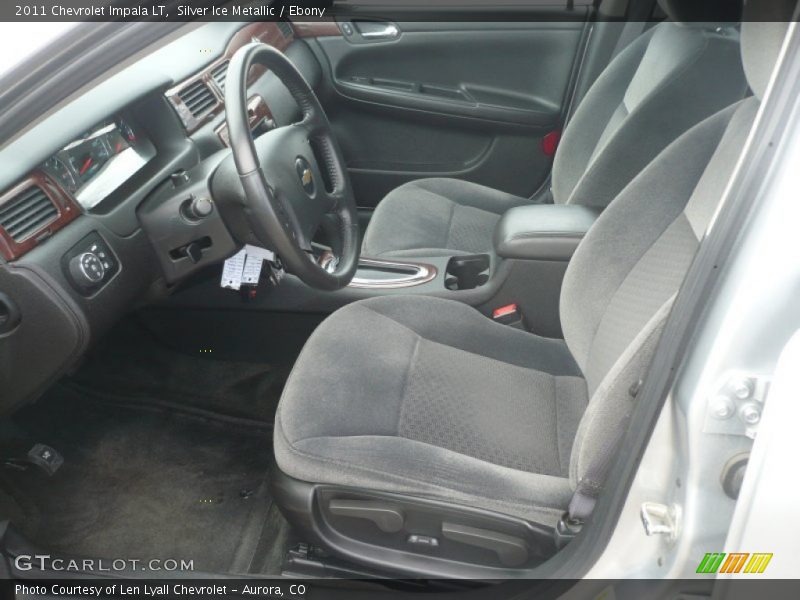 Silver Ice Metallic / Ebony 2011 Chevrolet Impala LT
