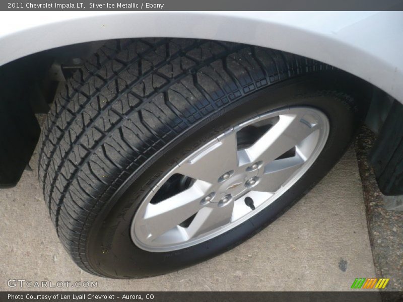 Silver Ice Metallic / Ebony 2011 Chevrolet Impala LT
