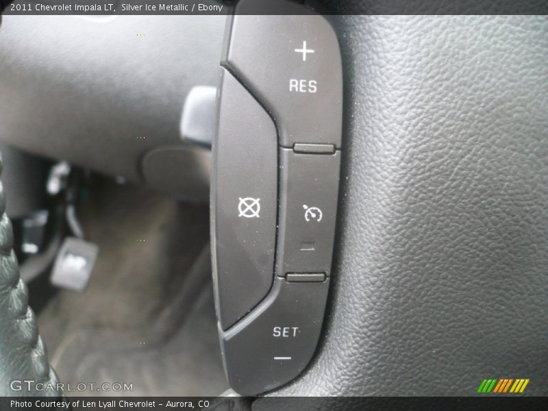 Silver Ice Metallic / Ebony 2011 Chevrolet Impala LT