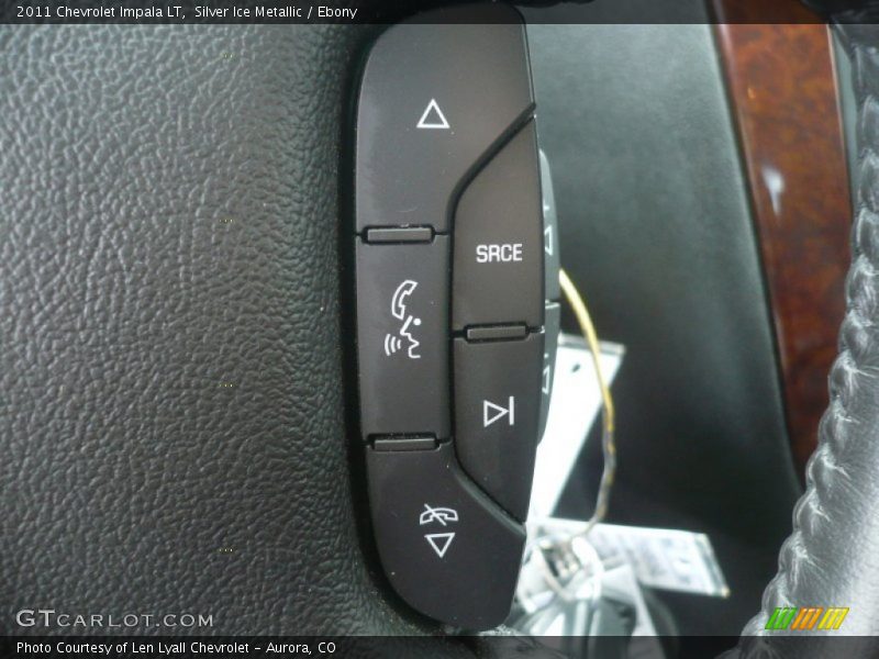 Silver Ice Metallic / Ebony 2011 Chevrolet Impala LT