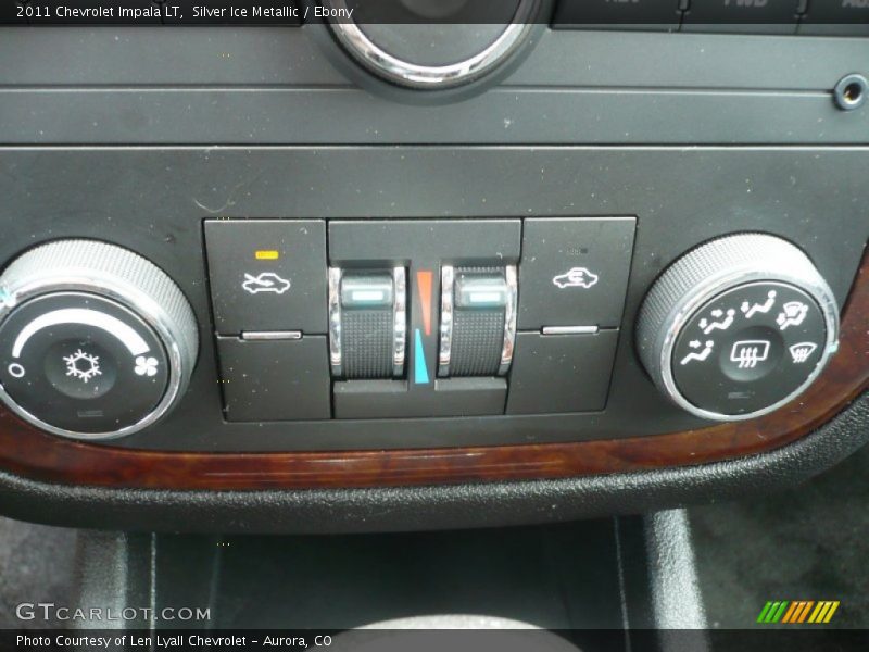Silver Ice Metallic / Ebony 2011 Chevrolet Impala LT