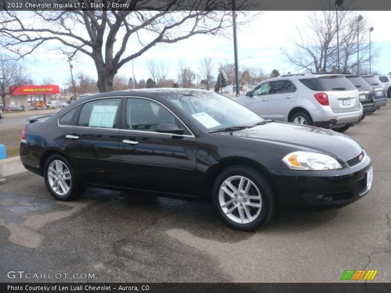 Black / Ebony 2012 Chevrolet Impala LTZ