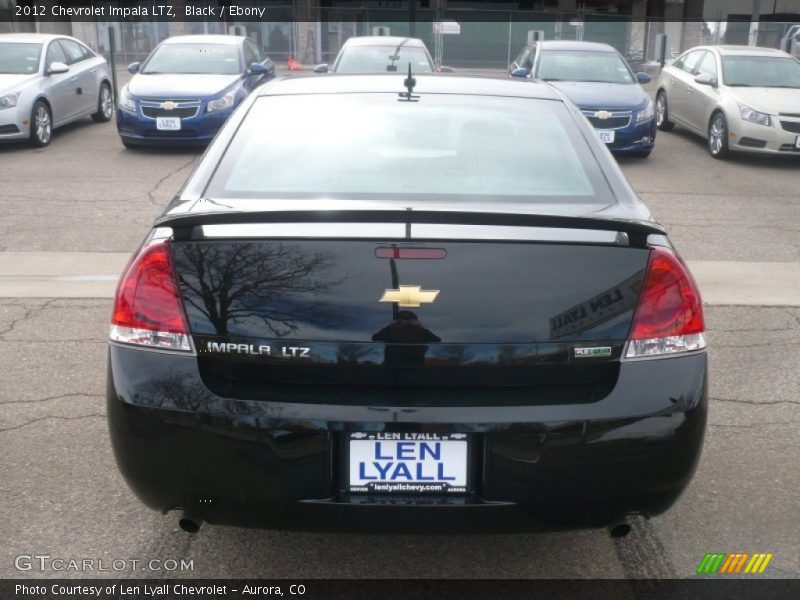 Black / Ebony 2012 Chevrolet Impala LTZ