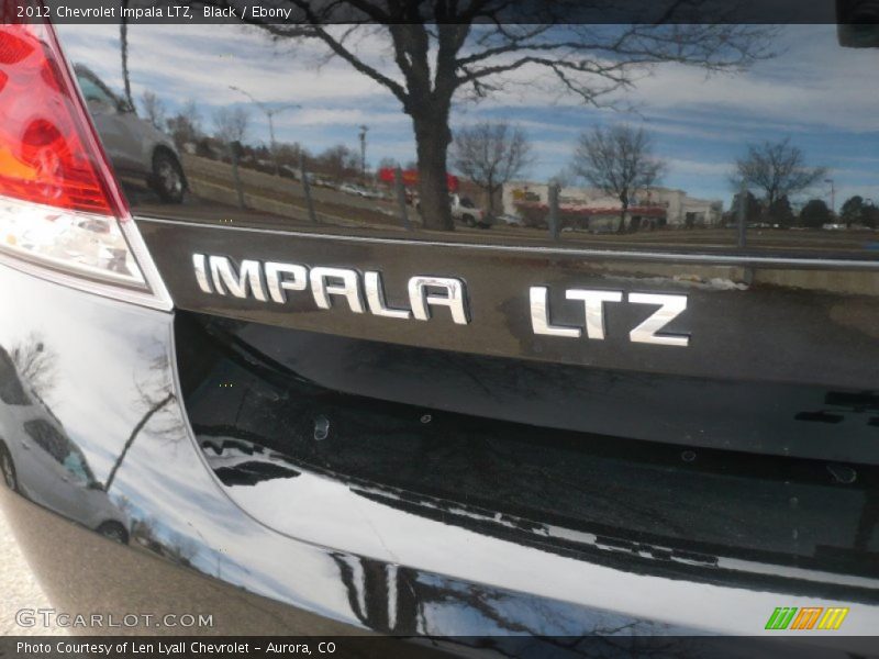 Black / Ebony 2012 Chevrolet Impala LTZ