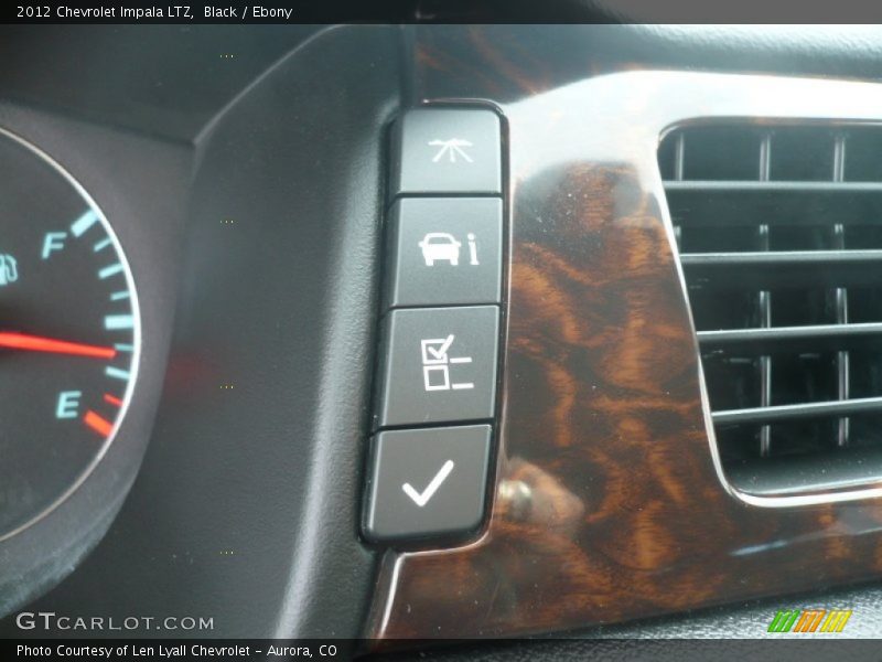 Black / Ebony 2012 Chevrolet Impala LTZ