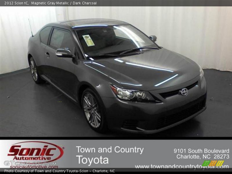 Magnetic Gray Metallic / Dark Charcoal 2012 Scion tC