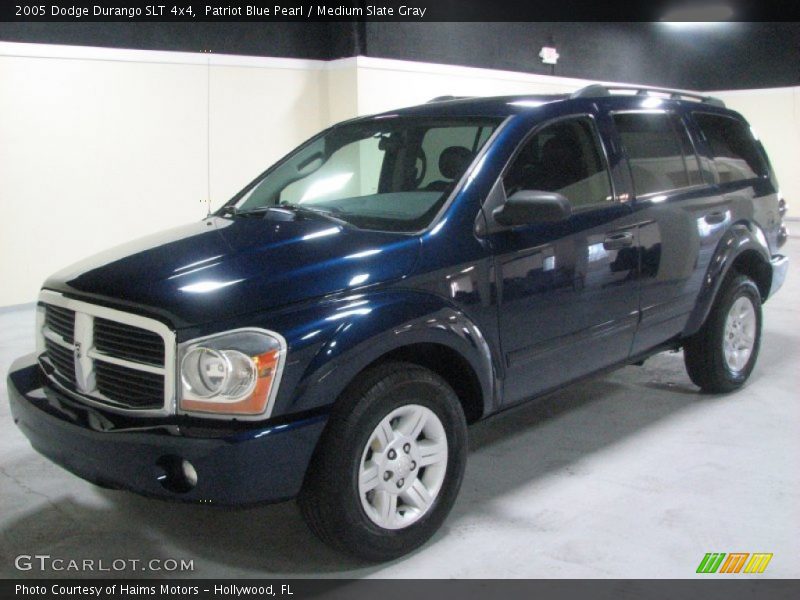 Patriot Blue Pearl / Medium Slate Gray 2005 Dodge Durango SLT 4x4