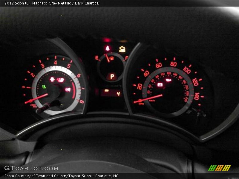 Magnetic Gray Metallic / Dark Charcoal 2012 Scion tC