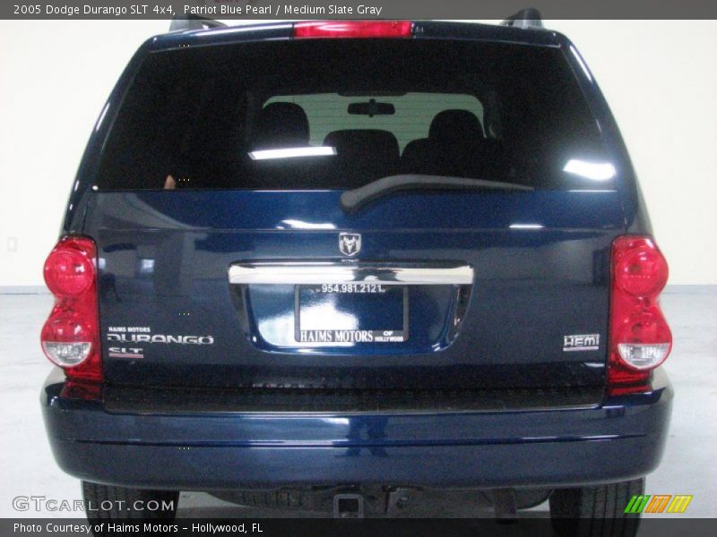 Patriot Blue Pearl / Medium Slate Gray 2005 Dodge Durango SLT 4x4