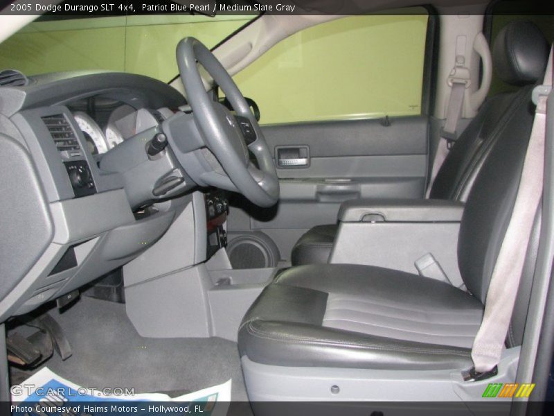 Patriot Blue Pearl / Medium Slate Gray 2005 Dodge Durango SLT 4x4