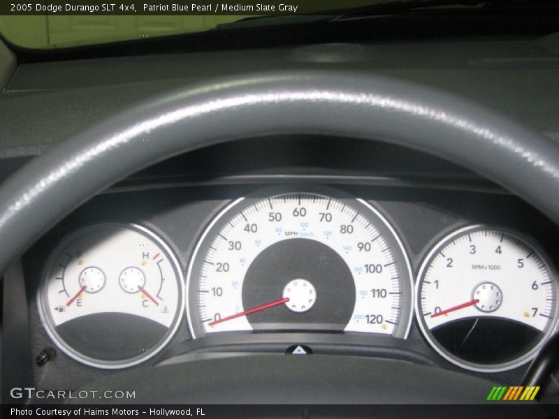 Patriot Blue Pearl / Medium Slate Gray 2005 Dodge Durango SLT 4x4