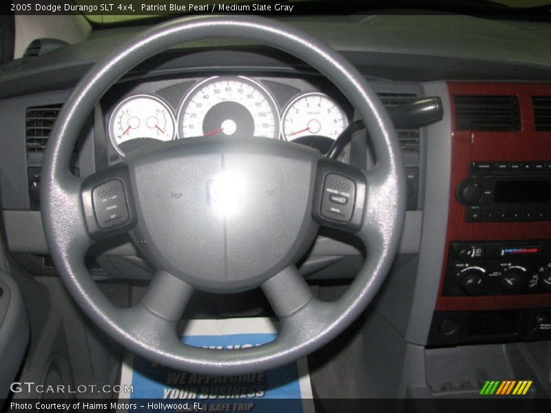 Patriot Blue Pearl / Medium Slate Gray 2005 Dodge Durango SLT 4x4