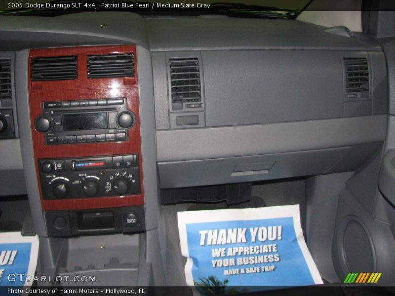 Patriot Blue Pearl / Medium Slate Gray 2005 Dodge Durango SLT 4x4