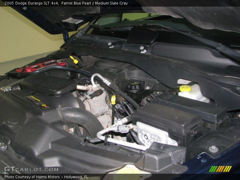 Patriot Blue Pearl / Medium Slate Gray 2005 Dodge Durango SLT 4x4