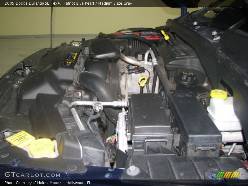 Patriot Blue Pearl / Medium Slate Gray 2005 Dodge Durango SLT 4x4