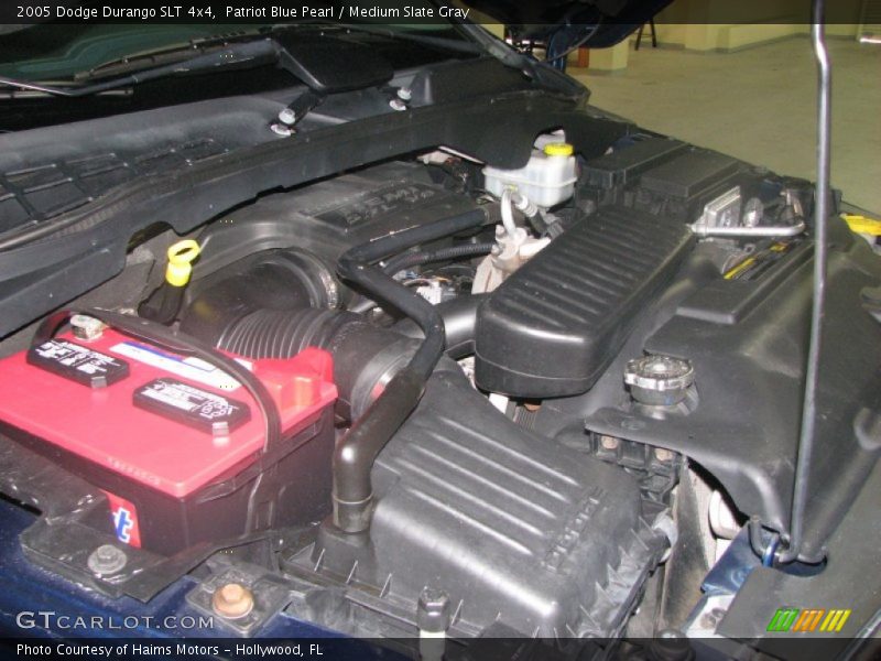 Patriot Blue Pearl / Medium Slate Gray 2005 Dodge Durango SLT 4x4