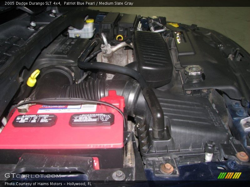 Patriot Blue Pearl / Medium Slate Gray 2005 Dodge Durango SLT 4x4