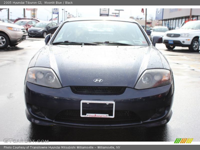 Moonlit Blue / Black 2005 Hyundai Tiburon GS
