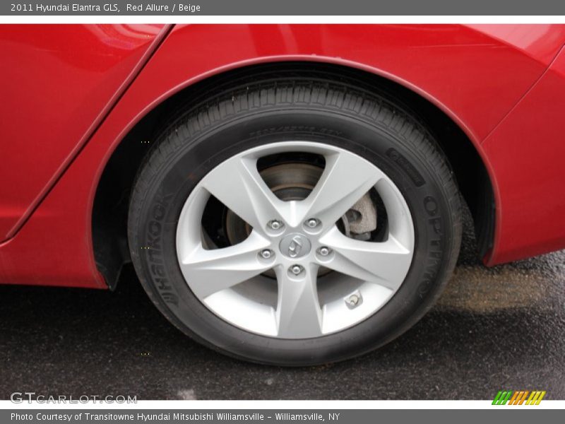 Red Allure / Beige 2011 Hyundai Elantra GLS