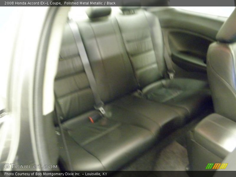 Polished Metal Metallic / Black 2008 Honda Accord EX-L Coupe