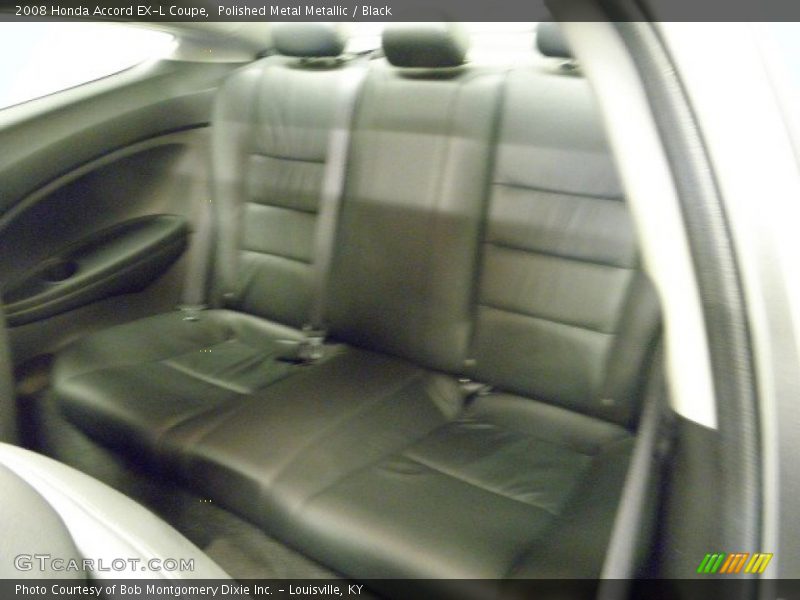 Polished Metal Metallic / Black 2008 Honda Accord EX-L Coupe