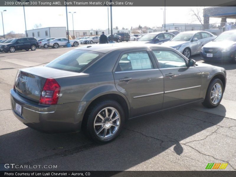 Dark Titanium Metallic / Dark Slate Gray 2009 Chrysler 300 Touring AWD