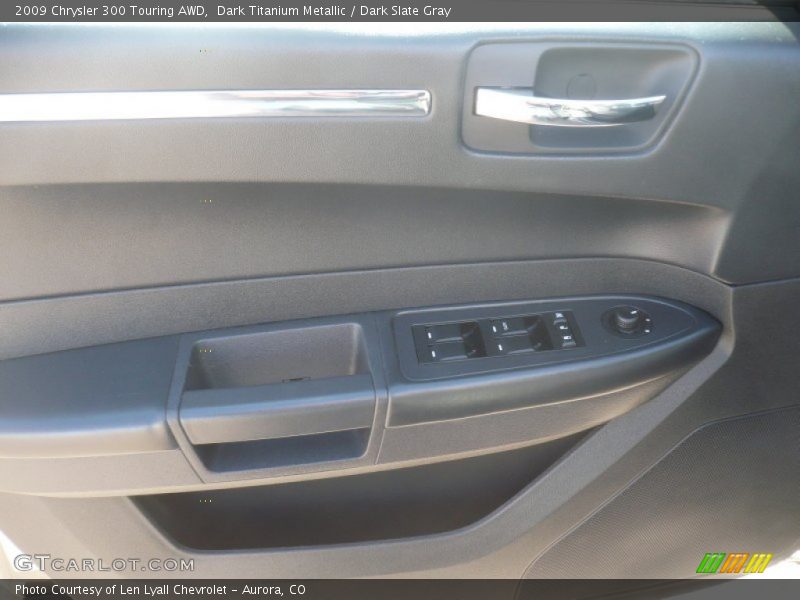 Dark Titanium Metallic / Dark Slate Gray 2009 Chrysler 300 Touring AWD