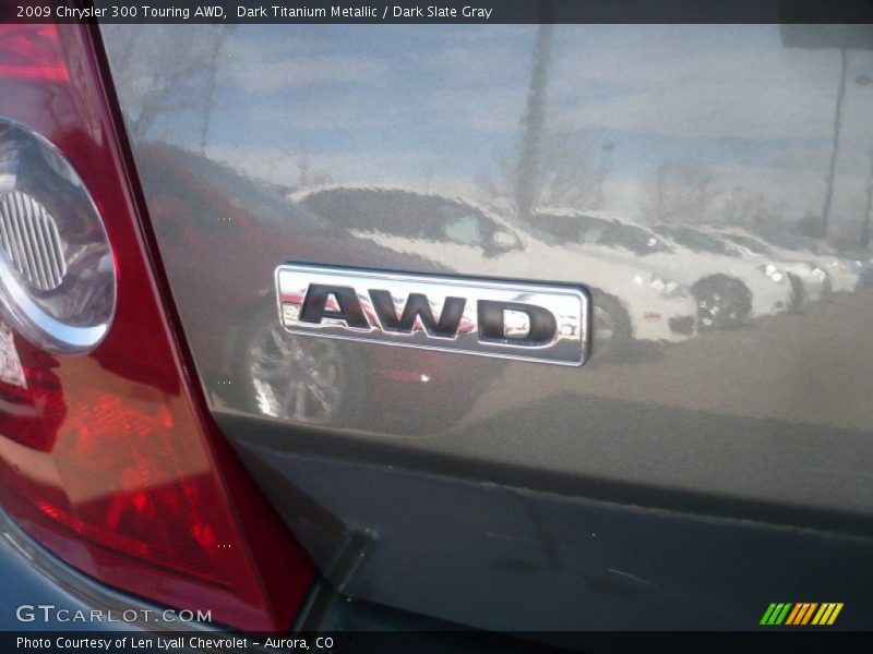 Dark Titanium Metallic / Dark Slate Gray 2009 Chrysler 300 Touring AWD