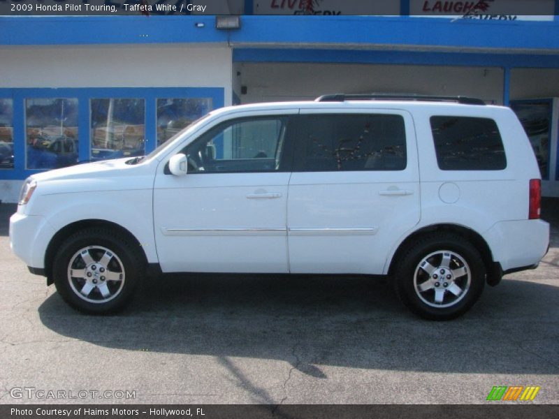 Taffeta White / Gray 2009 Honda Pilot Touring