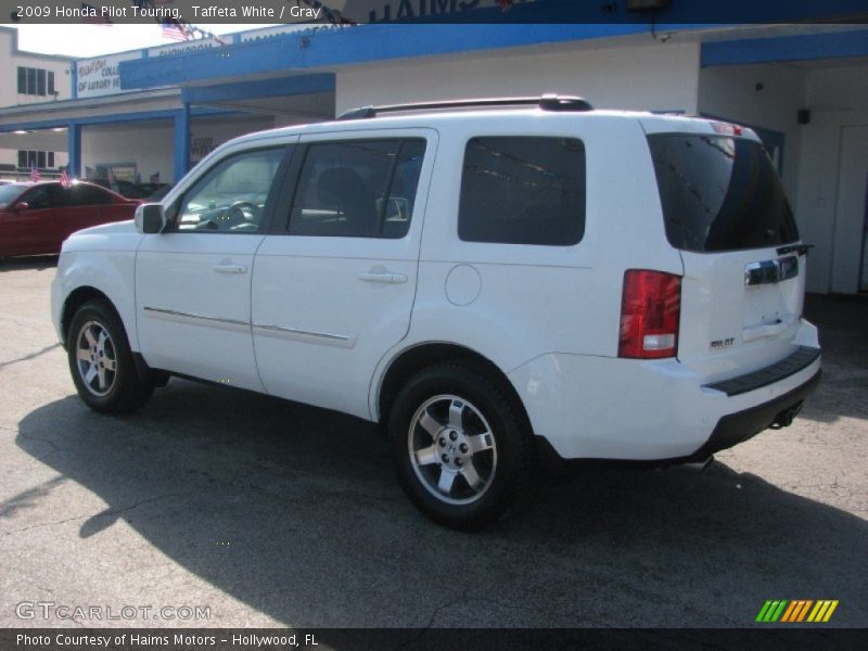 Taffeta White / Gray 2009 Honda Pilot Touring