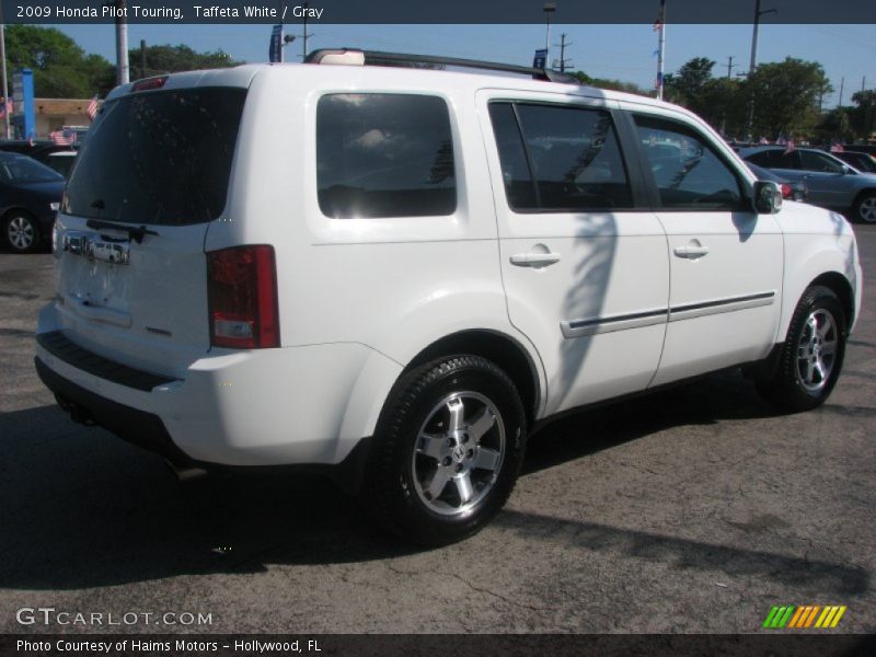 Taffeta White / Gray 2009 Honda Pilot Touring