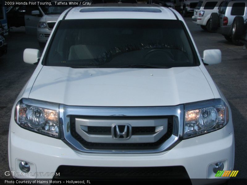 Taffeta White / Gray 2009 Honda Pilot Touring