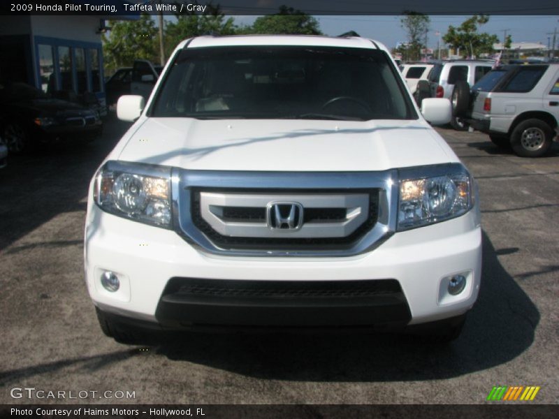 Taffeta White / Gray 2009 Honda Pilot Touring