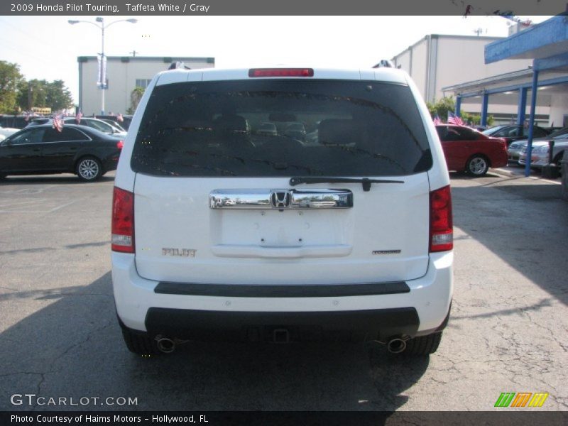 Taffeta White / Gray 2009 Honda Pilot Touring