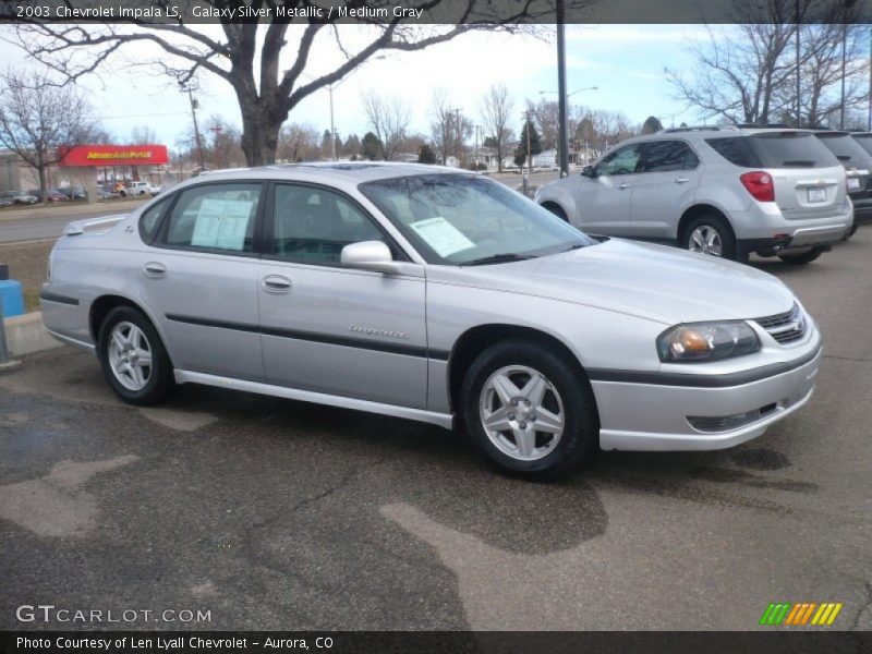Galaxy Silver Metallic / Medium Gray 2003 Chevrolet Impala LS