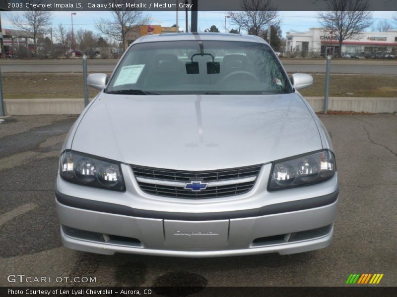 Galaxy Silver Metallic / Medium Gray 2003 Chevrolet Impala LS