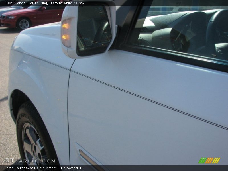 Taffeta White / Gray 2009 Honda Pilot Touring