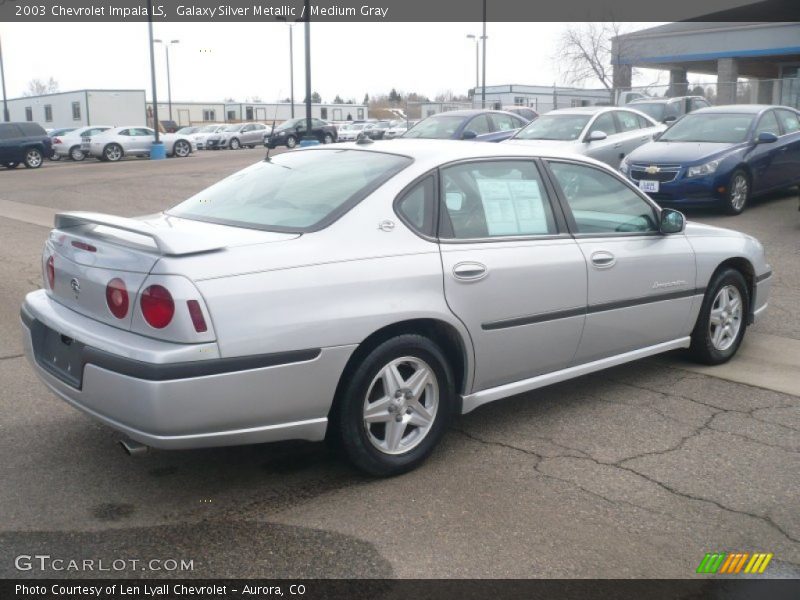 Galaxy Silver Metallic / Medium Gray 2003 Chevrolet Impala LS