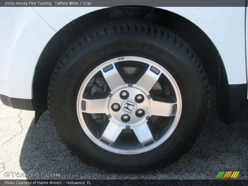 Taffeta White / Gray 2009 Honda Pilot Touring