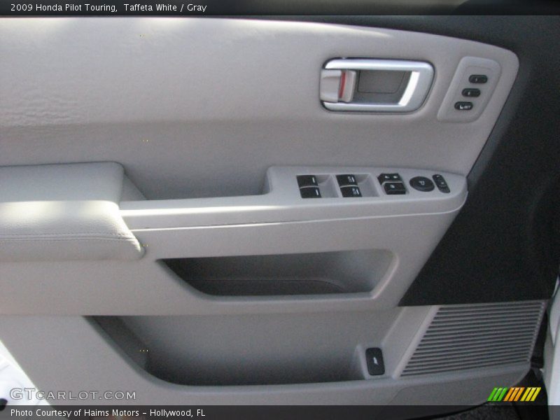 Taffeta White / Gray 2009 Honda Pilot Touring