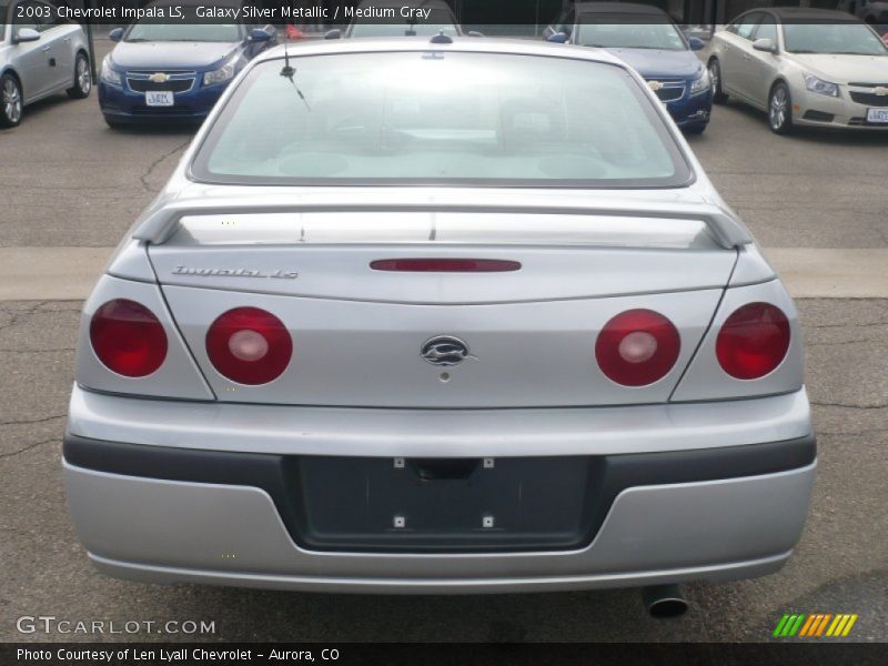 Galaxy Silver Metallic / Medium Gray 2003 Chevrolet Impala LS