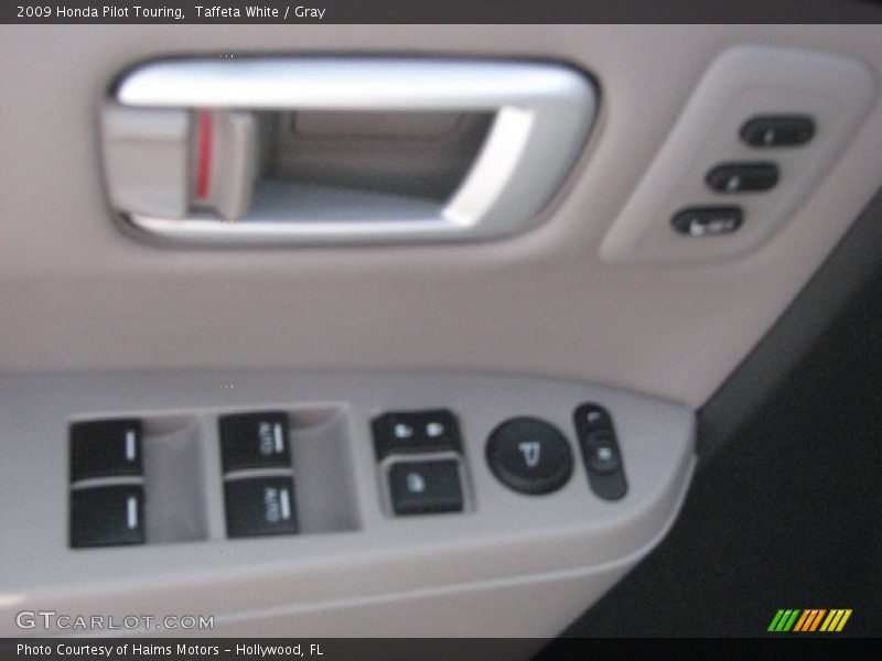 Taffeta White / Gray 2009 Honda Pilot Touring